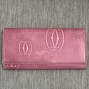 Cartier Happy Birthday Pink Wallet